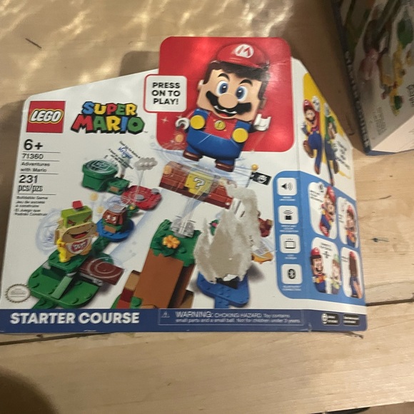 Lego Other - COPY - LEGO Super Mario universe with this Adventures with Mario Starter Course…